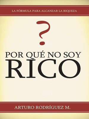 cover image of Por Qué No Soy Rico?